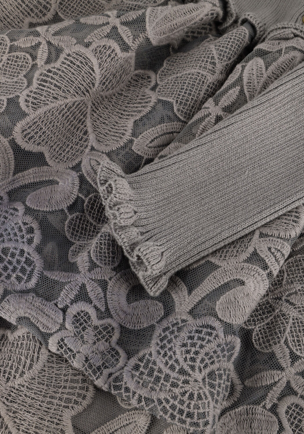 Graue BAJE STUDIO Minikleid MARIEZE - large