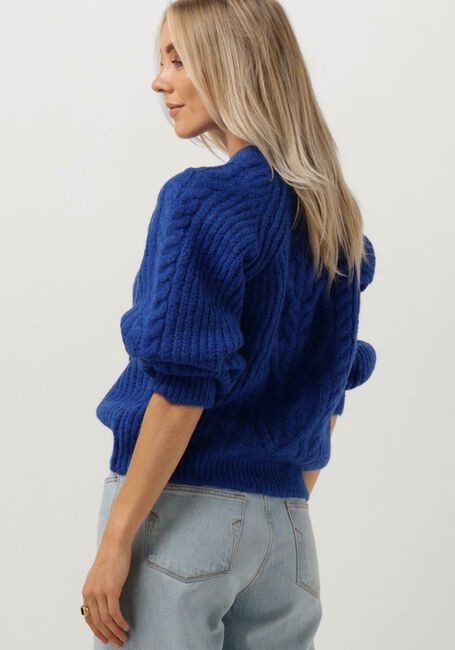 Blaue Y.A.S. Pullover YASSULLA LS KNIT PULLOVER - large