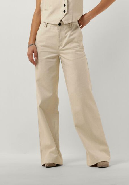 Beige CO'COUTURE Wide jeans ARIES WIDE DENIM PANT - large