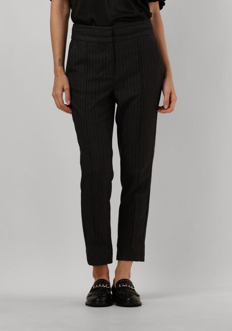 Schwarze AAIKO Hose PARENE PINSTRIPE VIS 548 - large