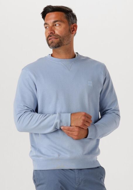 Hellblau BOSS ORANGE Pullover WESTART 10234591 02 - large