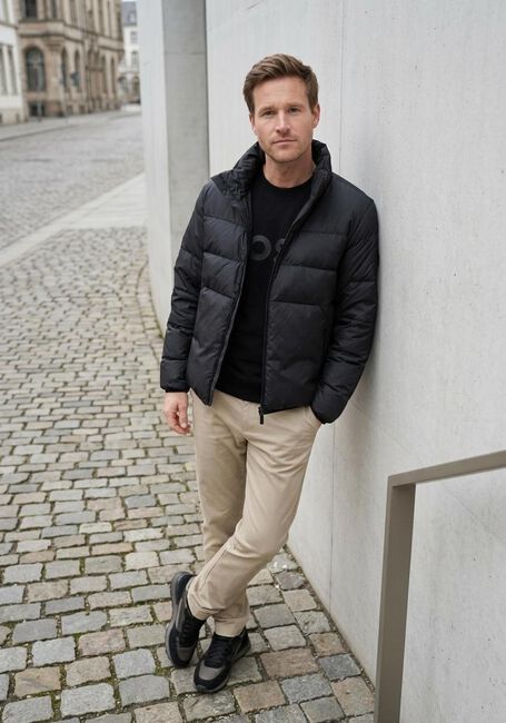 Dunkelblau BOSS GREEN Wattierte Jack OW_URBANEX PUFFER - large