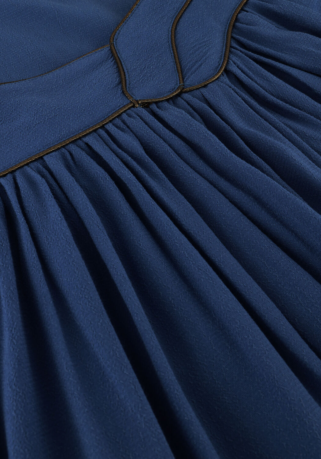 Blaue LOUIZON Maxirock SUZIE - large