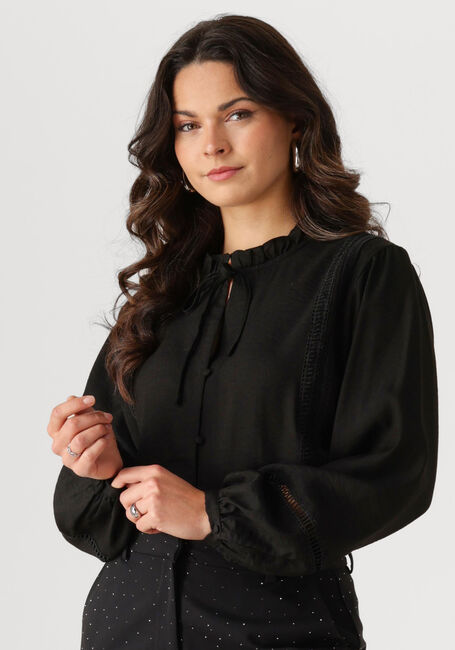 Schwarze MOVES Blusen VALIRA TOP - large