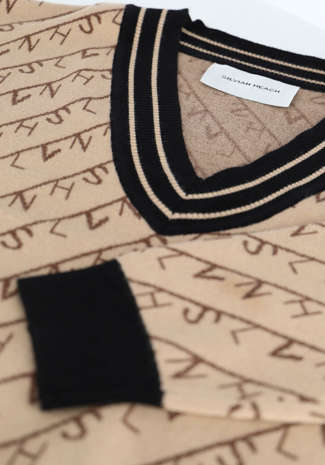 Beige SILVIAN HEACH Pullover SWEATER DILANDE - large