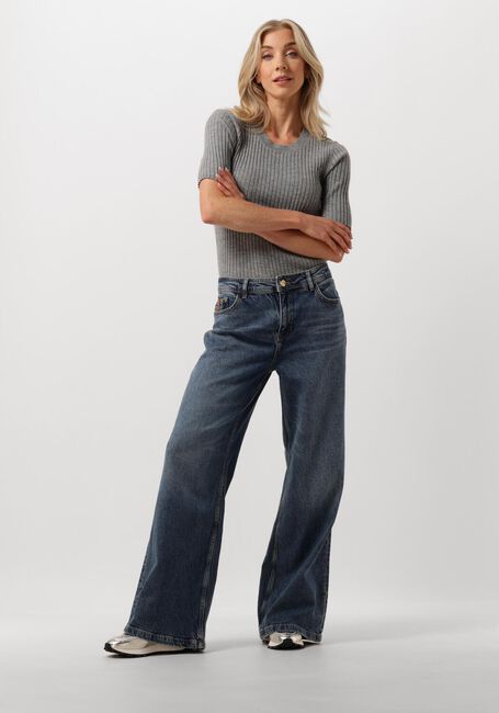 Blaue MOS MOSH Straight leg jeans DARA LITITI JEANS - large