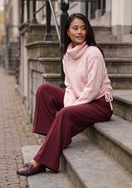 Hell-Pink MODSTR&Ouml;M Pullover DICTEMD ROLLNECK - large