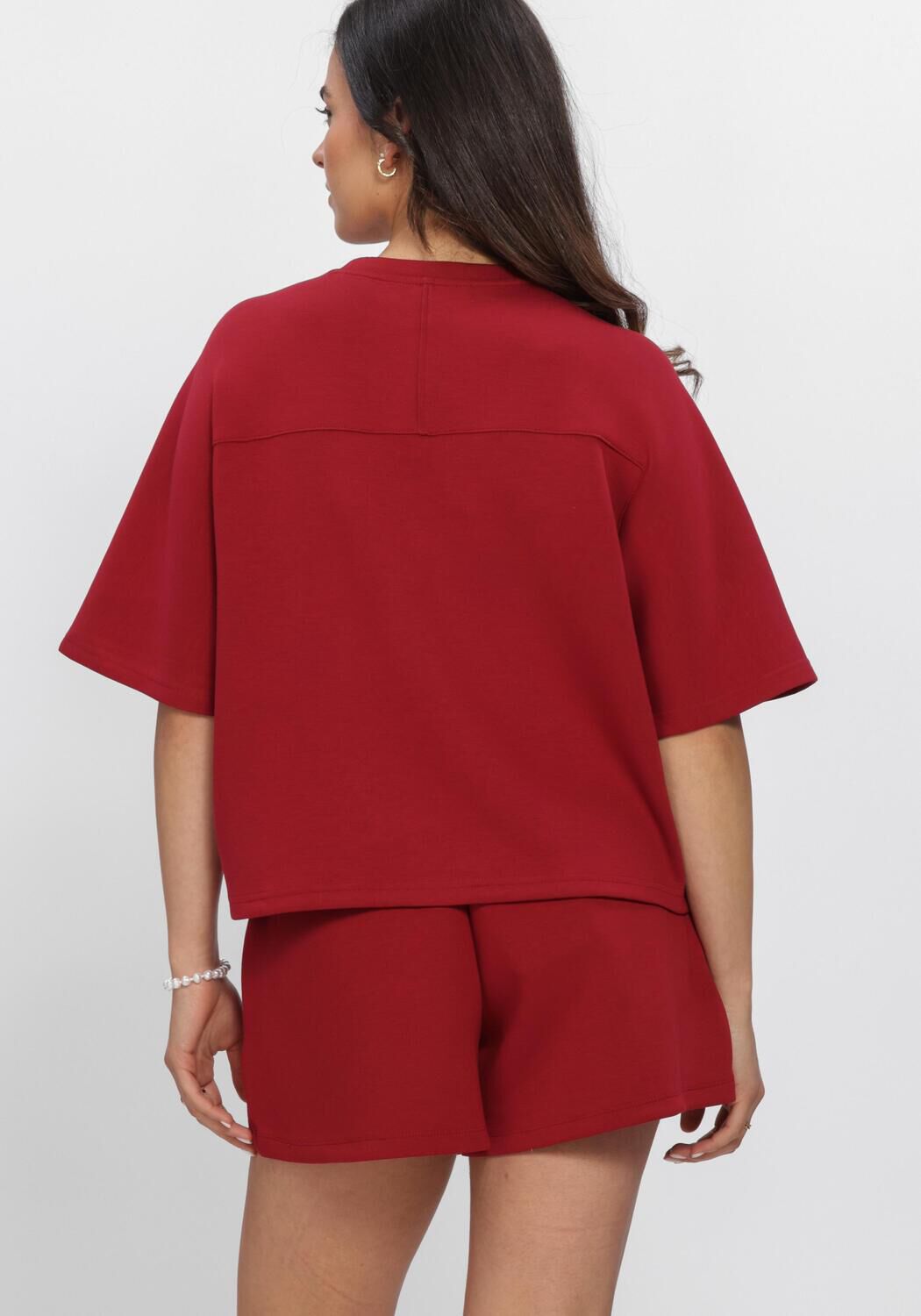 Rote MSCH COPENHAGEN Top MSCHMAELEE IMA Q 2 4 SWEATSHIRT - large