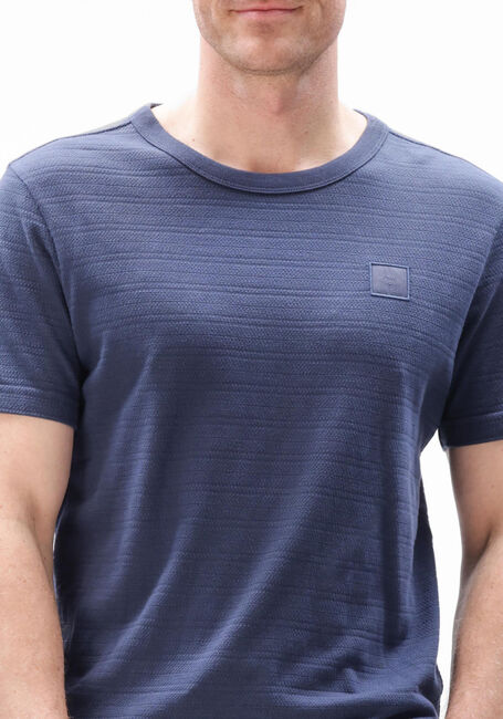 Blaue PME LEGEND T-shirt JACQUARD STRIPED - large