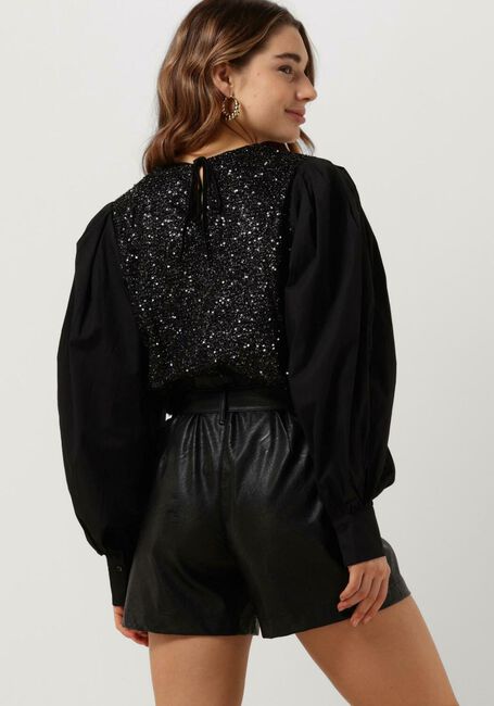 Schwarze SUMMUM Top TOP SEQUINS - large