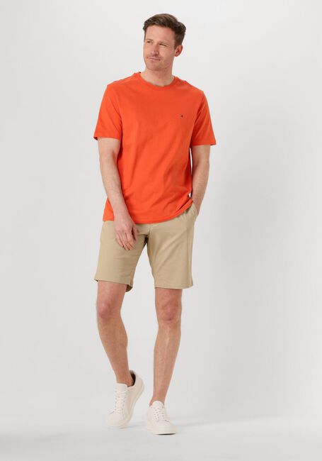 Orangene TOMMY HILFIGER T-shirt ESS SEASONAL REG FIT SOLID TEE - large