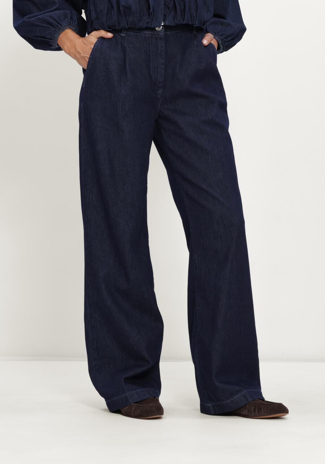 Blaue DANTE6 Hosen JULES DENIM SMART PANTS - large