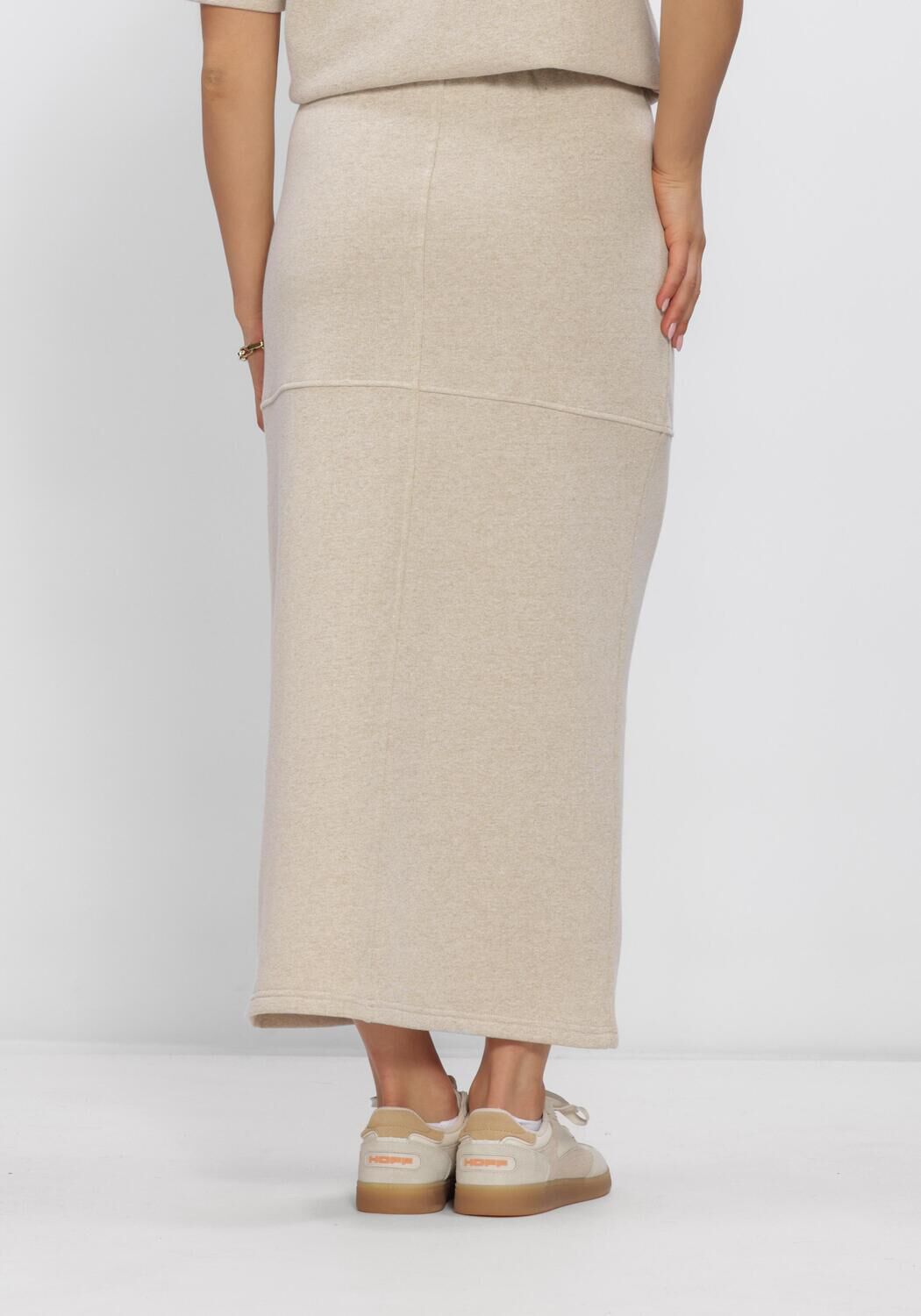 Sand NUKUS Maxirock MAARTJE SKIRT LUREX - large