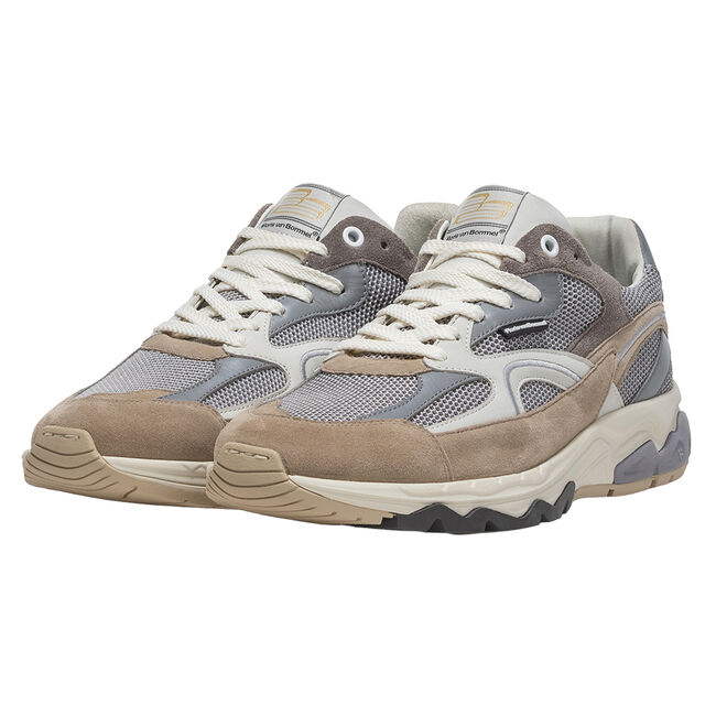 Beige FLORIS VAN BOMMEL Sneaker Low SFM-10258 DE REZER - large