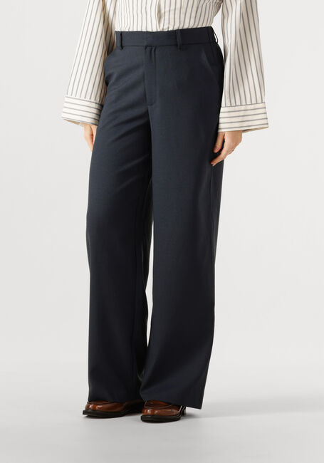 Dunkelblau NEO NOIR Weite Hose EMMETT MELANGE PANTS - large