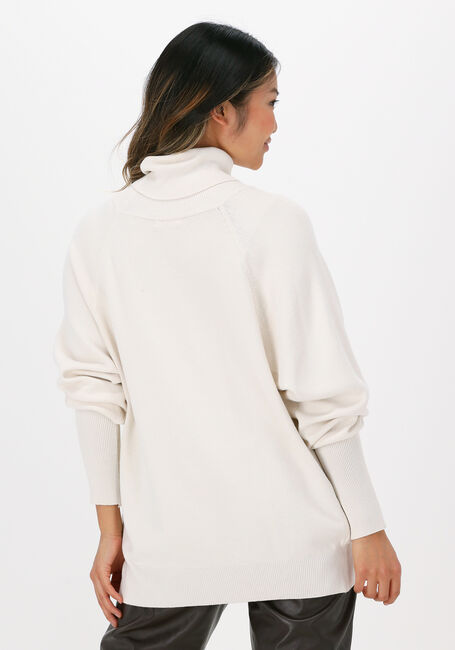 Weiße OTTOD'AME Rollkragenpullover MAGLIA EM7716 - large