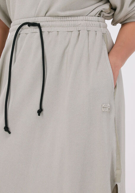 Grüne 10DAYS Maxirock MIDI SKIRT FLEECE - large