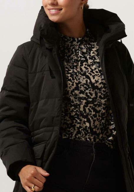 Schwarze MSCH COPENHAGEN Wattierte Jack MSCHPAVINARIA ZIP JACKET - large