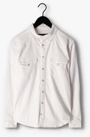 Weiße PUREWHITE Overshirt DENIM SHIRT WITH PRESSBUTTONS AND POCKETS ON CHEST