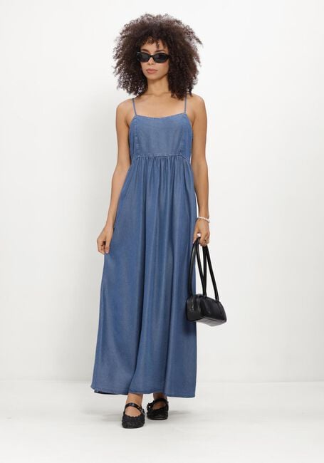 Blaue SELECTED WOMEN Midikleid SLFJANNA REGULAR SL ANKLE DRESS - large