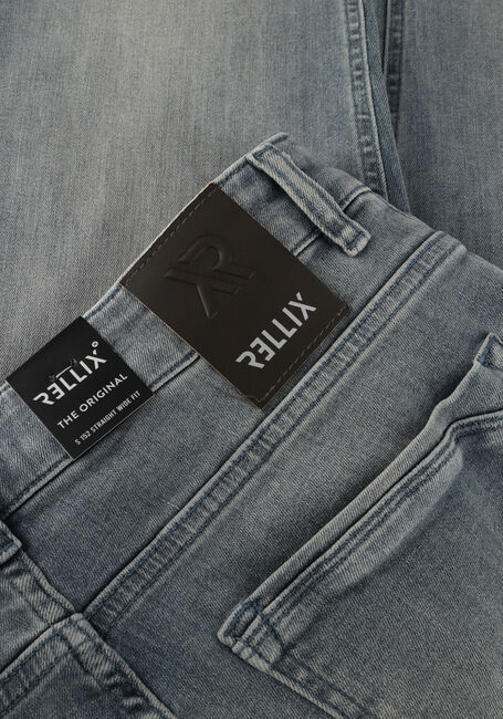 Graue RELLIX Wide jeans 2617 STRAIGHT WIDE FIT JEANS - large