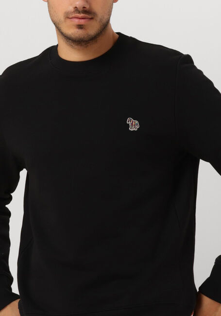 Schwarze PS PAUL SMITH Sweatshirt MENS REG FIT SWEATSHIRT ZEBRA - large