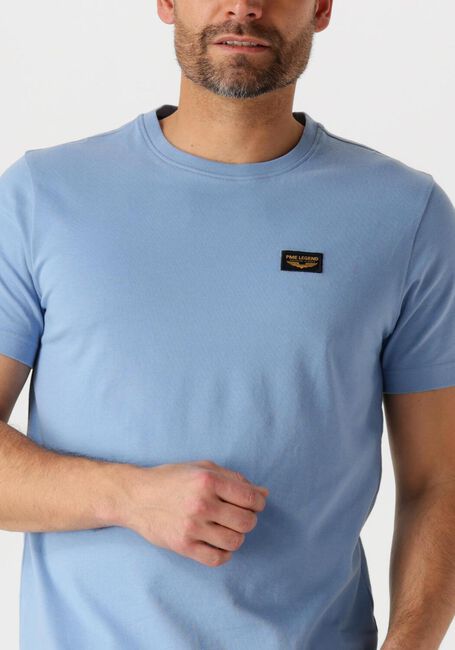 Blaue PME LEGEND T-shirt SHORT SLEEVE R-NECK GUYVER TEE - large