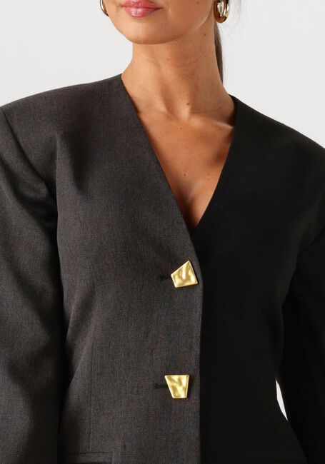 Schwarze REFINED DEPARTMENT Minikleid STAR - large