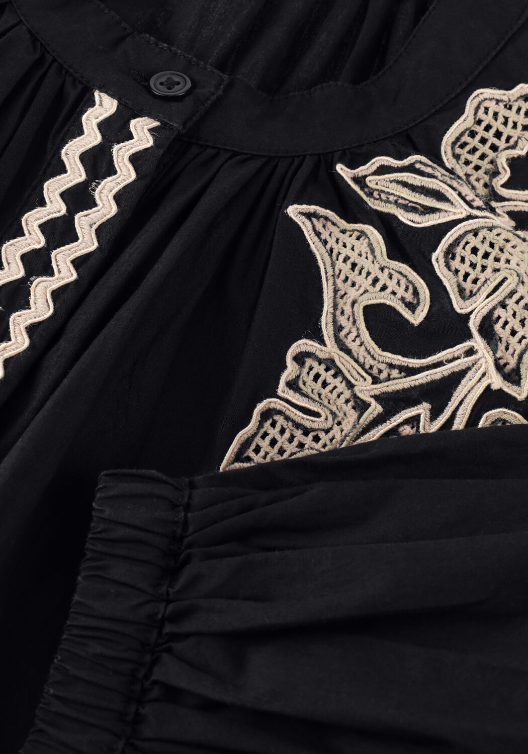 Schwarze IBANA Blusen TEYLIN - large