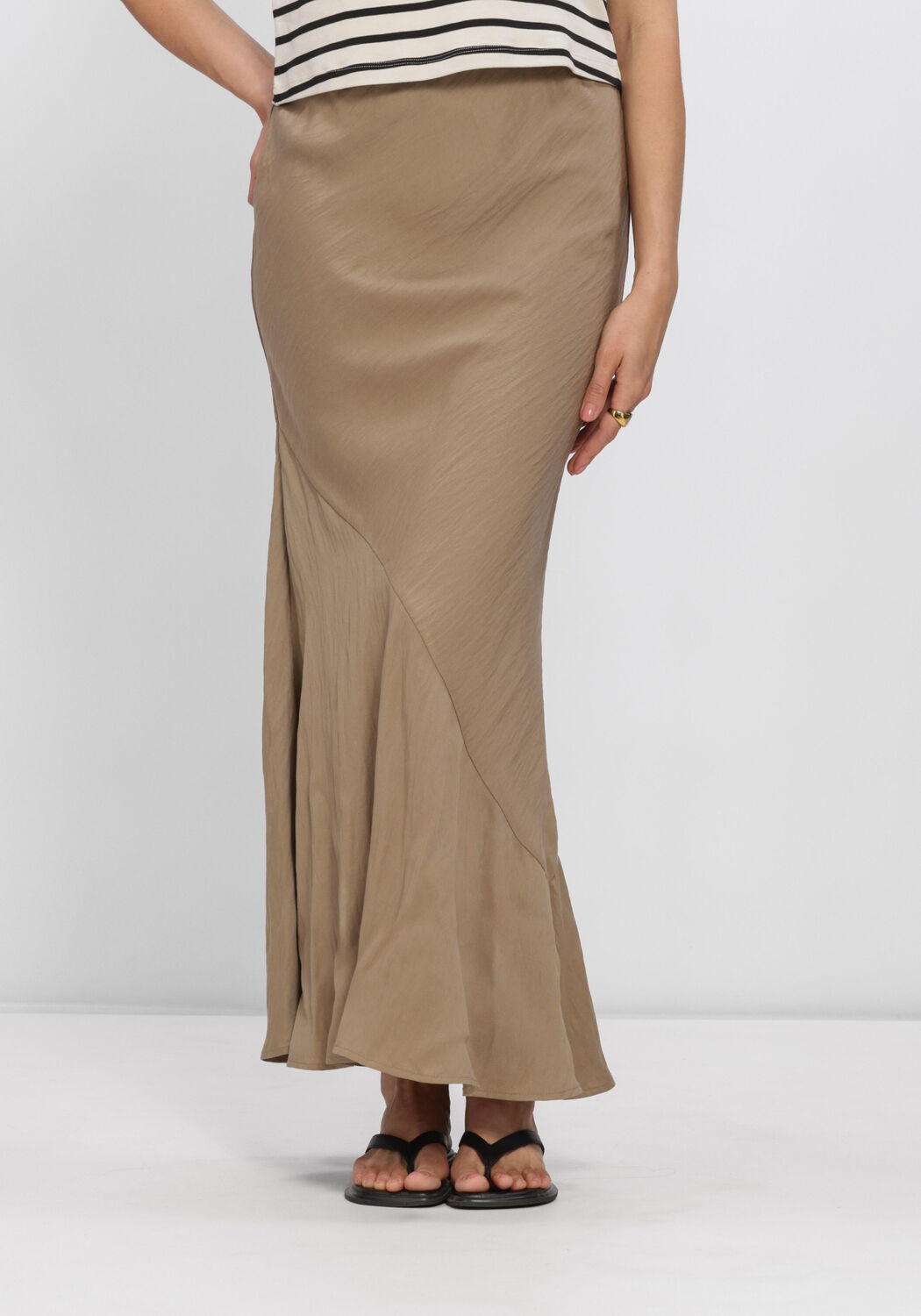 Ocker ROUGE EDIT R&ouml;cke ROUETIENNE HW MAXI SKIRT - large