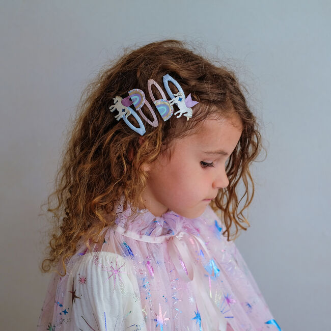 Rosane Mimi & Lula Haarschmuck UNICORN R'BOW CLIPS - large