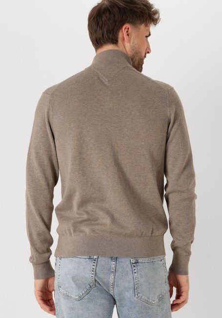 Grüne TOMMY HILFIGER Pullover PIMA ORG CTN CASHMERE ZIP MOCK - large