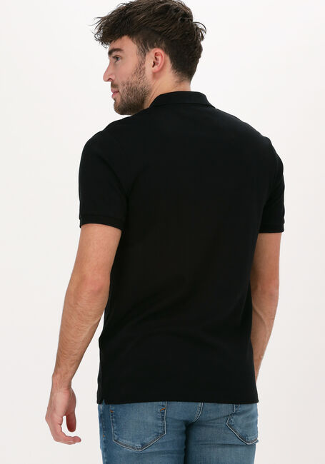 Schwarze SELECTED HOMME Polo-Shirt SLHPARIS SS POLO B NOOS - large