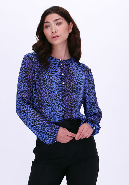 Blaue LOLLYS LAUNDRY Blusen SINGH SHIRT - large