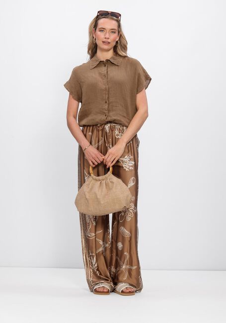 Sand NUKUS Weite Hose VALERIE PANTS PRINT - large