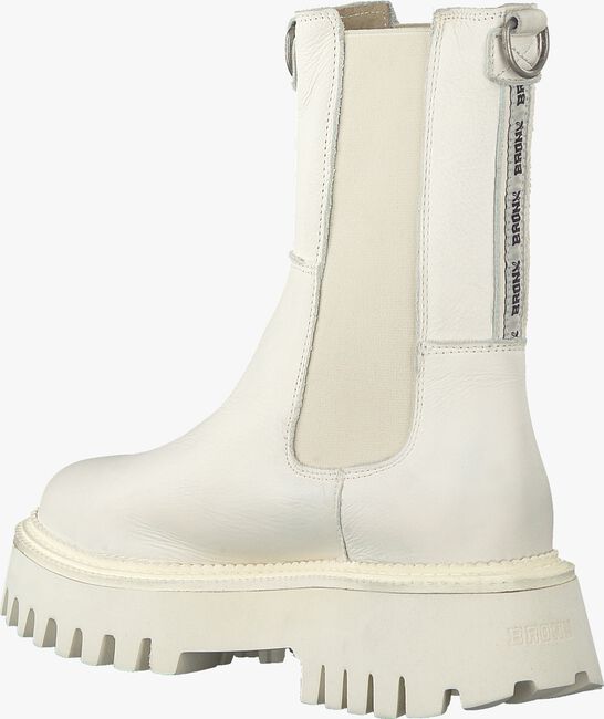 Weiße BRONX Chelsea Boots GROOV-Y 47268 - large