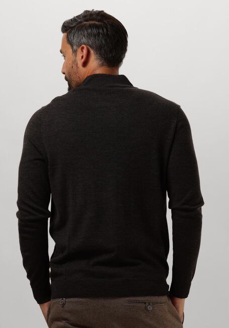 Braune PROFUOMO Pullover PULLOVER HALF ZIP - large