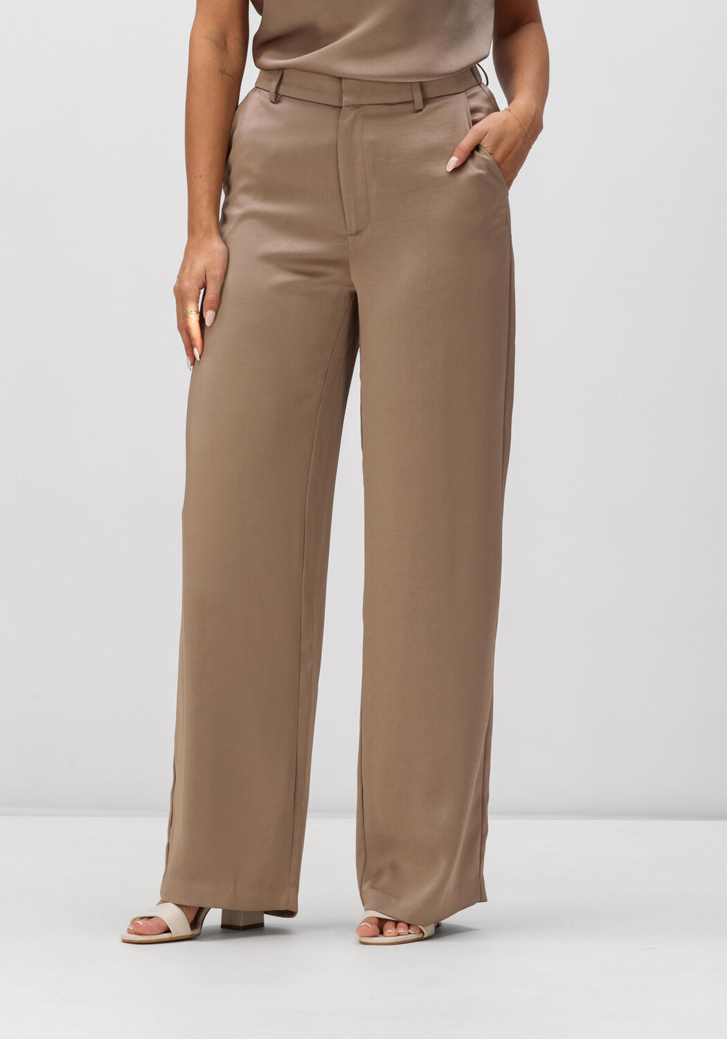 Taupe NOTRE-V Weite Hose NV-HELLA - large