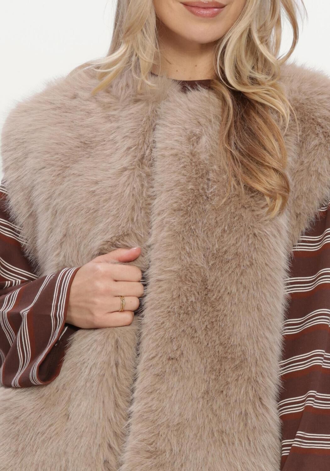 Beige GRACE & MILA Gilet WAISTCOAT - large