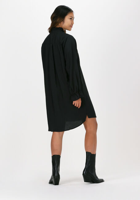 Schwarze CO'COUTURE Minikleid CALLUM PINTUCK FRILL DRESS - large