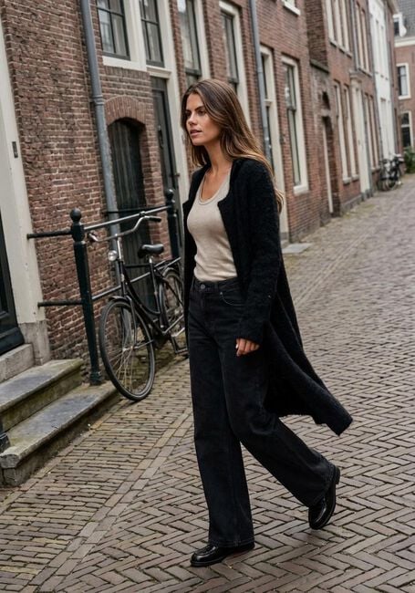Schwarze BELLAMY Strickjacke MABEL - large