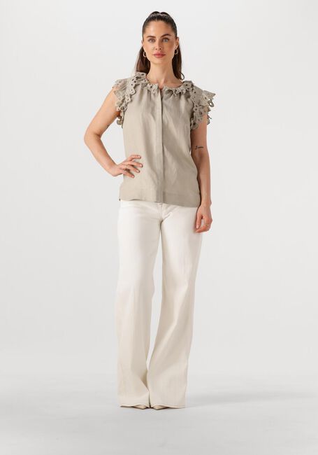 Beige COPENHAGEN MUSE Top NATULI SHIRT - large