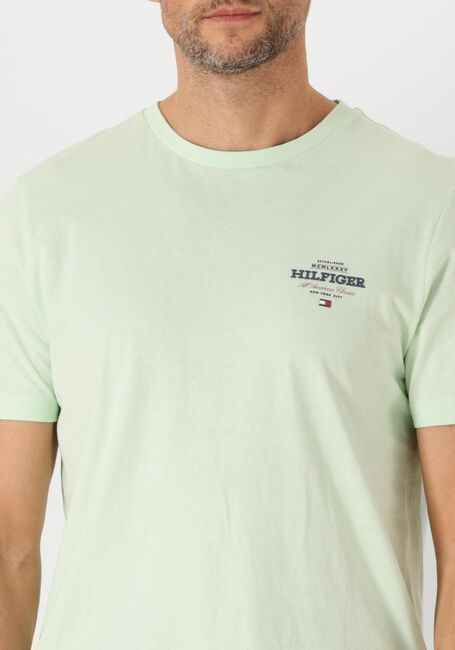 Grüne TOMMY HILFIGER T-shirt MONOTYPE ALL AMERICAN TEE - large