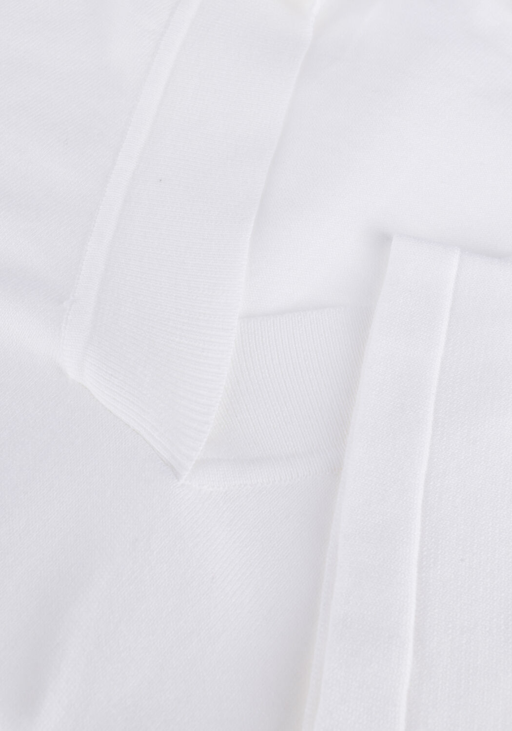 Wei&szlig;e ESM&Eacute; STUDIOS Top MAE 2/4 LOOSE POLO BLOUSE KNIT - large