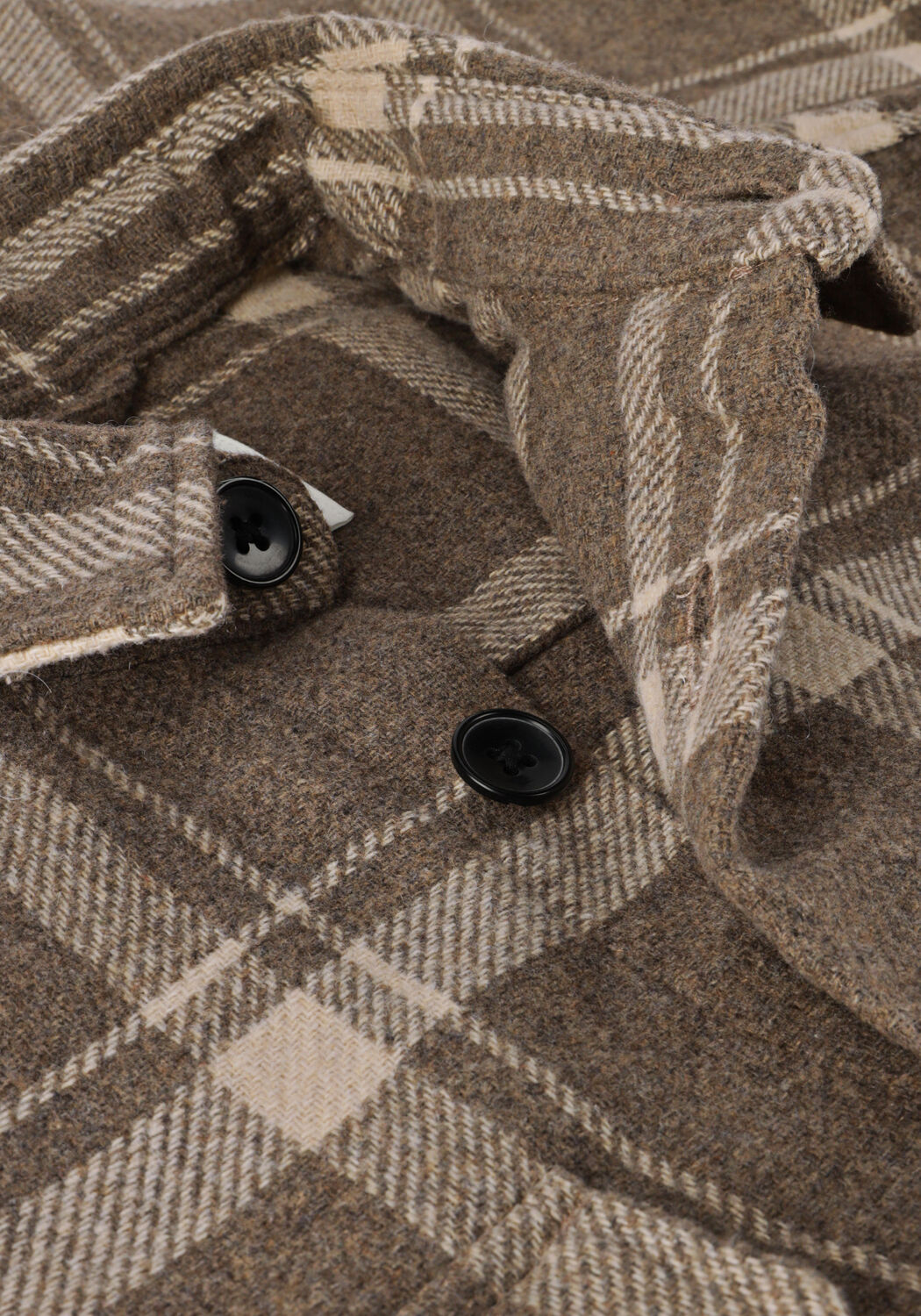 Sand SELECTED MEN Overshirt SLHLOOSEMASON-PABLO LS OVERSHIRT W - large