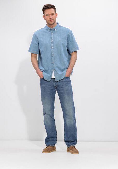 Hellblau LEVI'S Casual-Oberhemd SS AUTHENTIC BUTTON DOWN - large