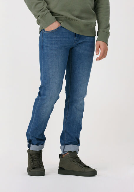 Blaue VANGUARD Slim fit jeans V850 RIDER MID BLUE USEDD - large