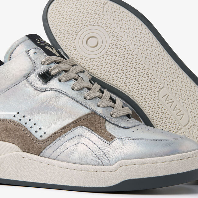 Silberne VIA VAI Sneaker High SAM HUNTER - large