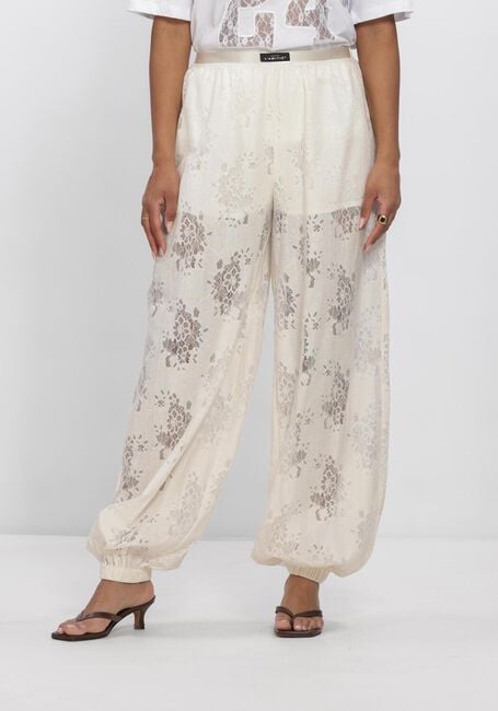 Nicht-gerade weiss HAUTE L'AMITI&Eacute; Hosen BELLA LACE HAREM TALL PANT - large