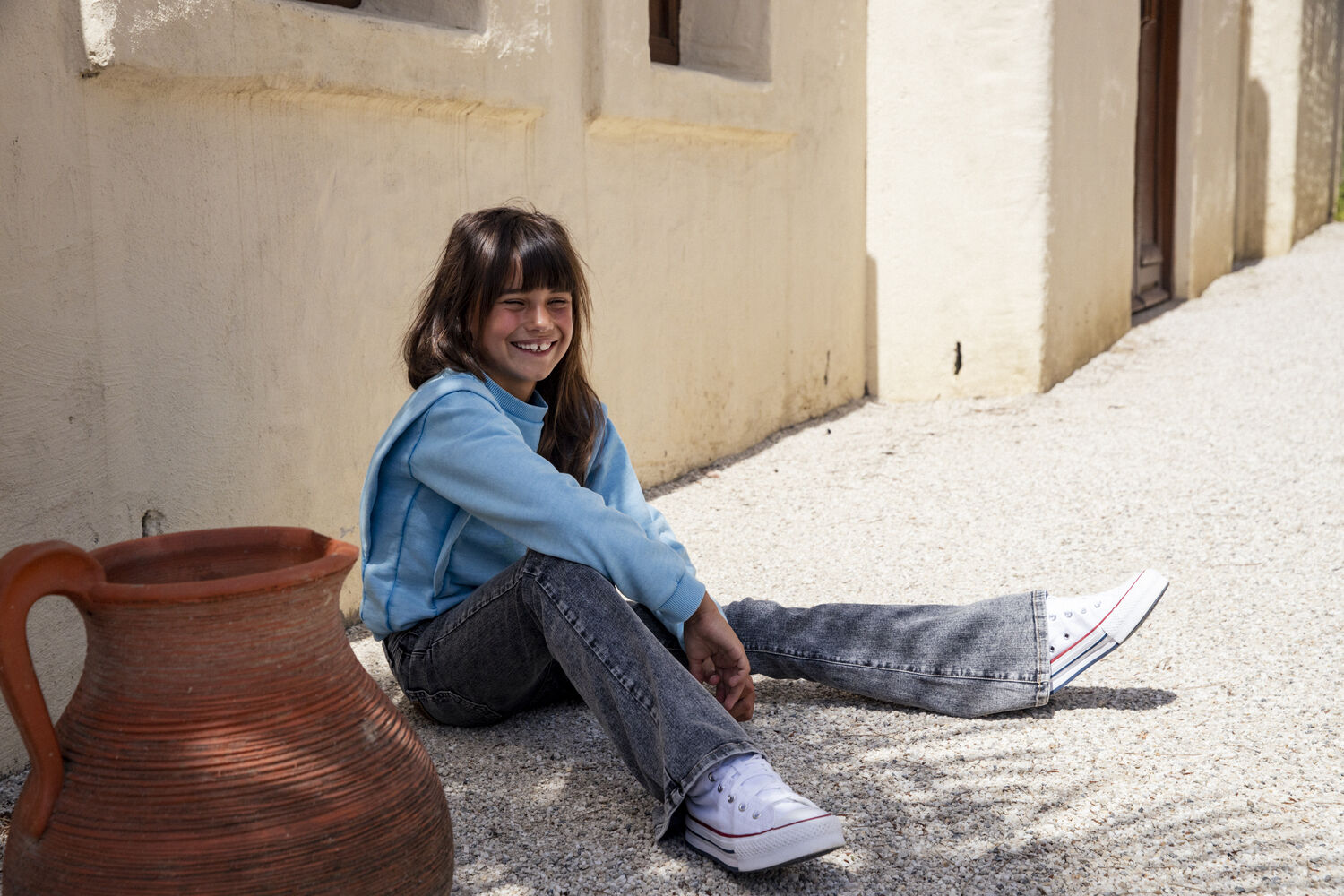 Graue AMMEHOELA Flared jeans AM.LIVDNM - large